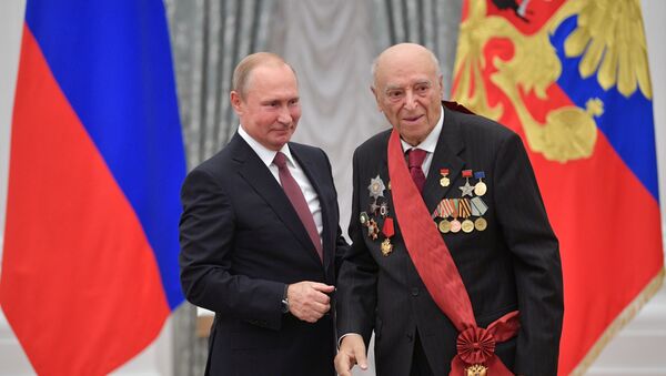 Вручение государственных наград президентом РФ В. Путиным в Кремле - Sputnik Молдова