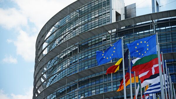 Здание Европейского парламента в Страсбурге - Sputnik Moldova
