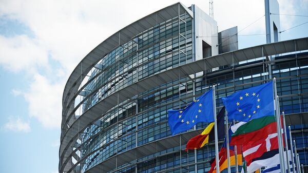 Здание Европейского парламента в Страсбурге - Sputnik Молдова