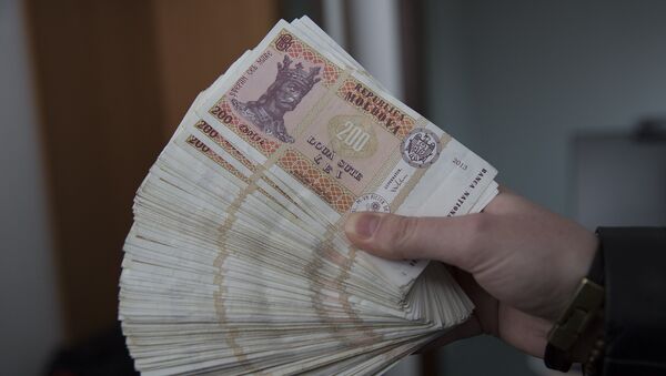 Банкноты номиналом 200 лей - Sputnik Moldova-România