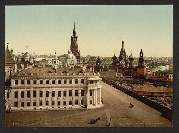 Вид на Москву. Одна из первых цветных фотографий России - Sputnik Молдова