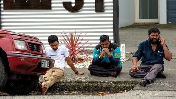 Свидетели стрельбы в мечети Ан-Нур в Крайстчерче, Новая Зеландия - Sputnik Молдова