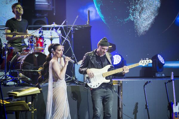 Imagini de la concertul susținut de Natalia Oreiro în Moldova în cadrul „Unforgettable tour” - Sputnik Moldova