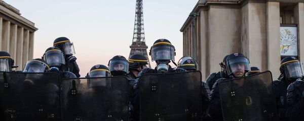Акция протеста желтых жилетов в Париже - Sputnik Moldova-România