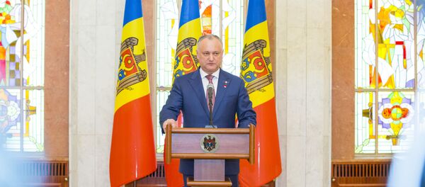Президент Молдовы Игорь Додон - Sputnik Молдова