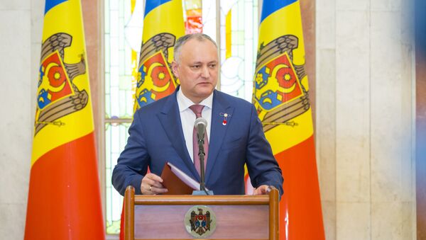 Президент Молдовы Игорь Додон - Sputnik Молдова