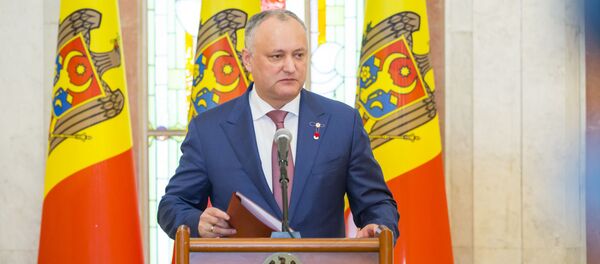 Президент Молдовы Игорь Додон - Sputnik Moldova