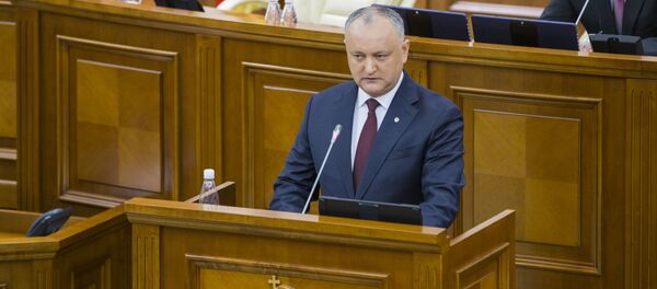 Президент Молдовы Игорь Додон - Sputnik Moldova-România
