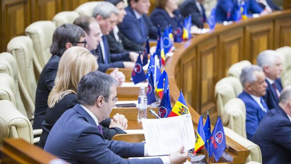 Заседание парламента, архивное фото. - Sputnik Молдова
