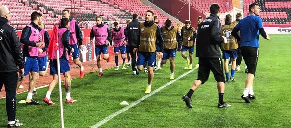 Naționala Moldovei de fotbal în timpul antrenamentelor în Turcia - Sputnik Moldova