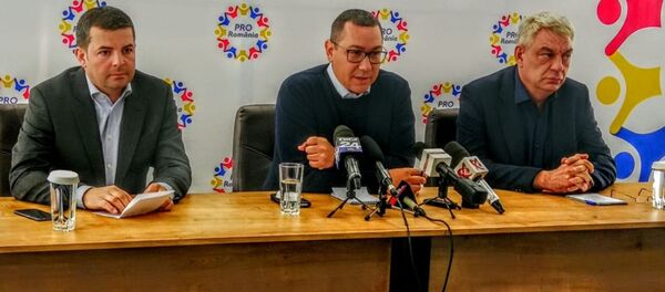 Victor Ponta și Mihai Tudose - Sputnik Moldova-România