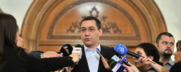Victor Ponta - Sputnik Moldova-România
