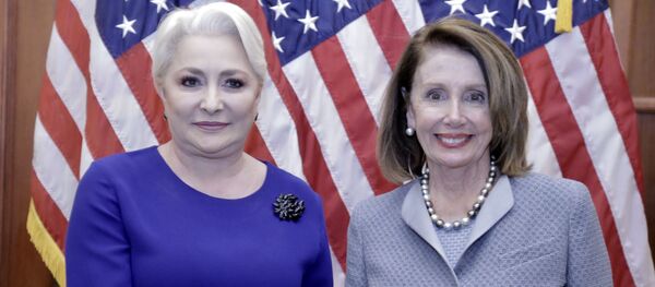 Întrevederea prim-ministrului României, Viorica Dăncilă, cu președintele Camerei Reprezentanților din Congresul SUA, Nancy Pelosi - Sputnik Moldova-România