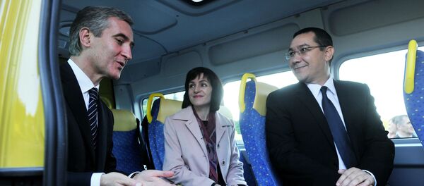 Vizita premierului Victor Ponta la Chișinău, 10 octombrie 2014 - Sputnik Moldova-România