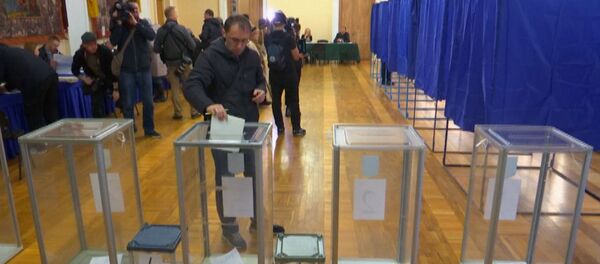 Выборы президента Украины: голосование в Киеве - Sputnik Moldova