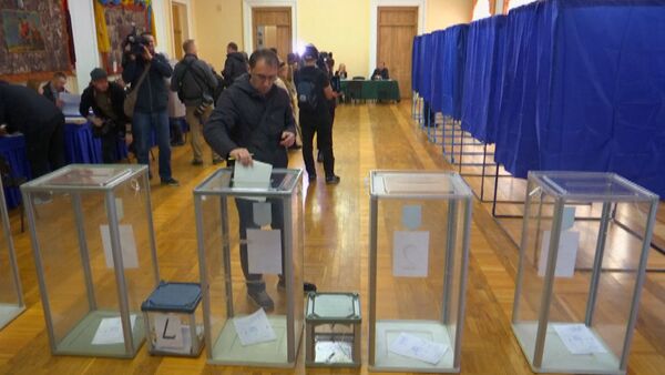 Выборы президента Украины: голосование в Киеве - Sputnik Moldova-România