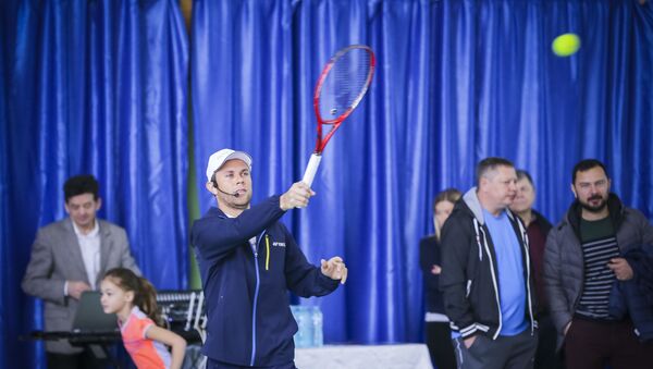 Master-class cu Radu Albot: o lecție de tenis susținută de unul dintre cei mai buni tenismani din lume - Sputnik Moldova