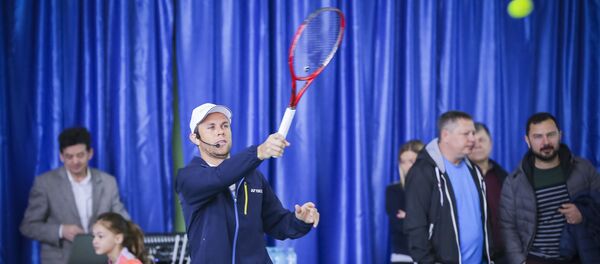 Master-class cu Radu Albot: o lecție de tenis susținută de unul dintre cei mai buni tenismani din lume - Sputnik Moldova