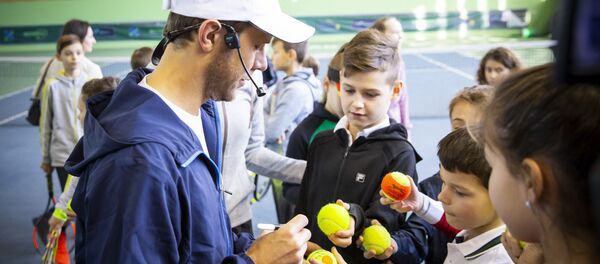 Мастер-класс Раду Албота: лекция о теннисе от одного из лучших теннисистов мира - Sputnik Молдова