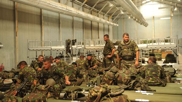 Militari români în cazarma bazei militare de la Babadag - Sputnik Moldova