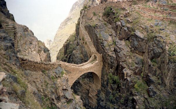 Мост Shaharah в Йемене - Sputnik Молдова