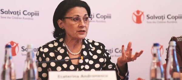 Ecaterina Andronescu - Sputnik Moldova-România