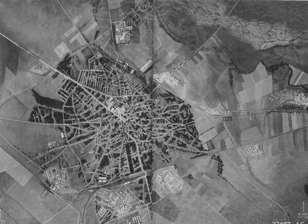 Macheta orașului Ploiești la 1:5000, construită în Anglia de RAF (Royal Air Force) - Sputnik Moldova-România