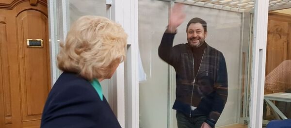 Заседание суда по делу журналиста К. Вышинского в Киеве - Sputnik Молдова