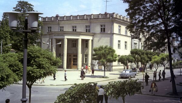 Старый Кишинев, филармония, 1960-1970 г - Sputnik Молдова