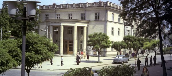 Старый Кишинев, филармония, 1960-1970 г - Sputnik Молдова