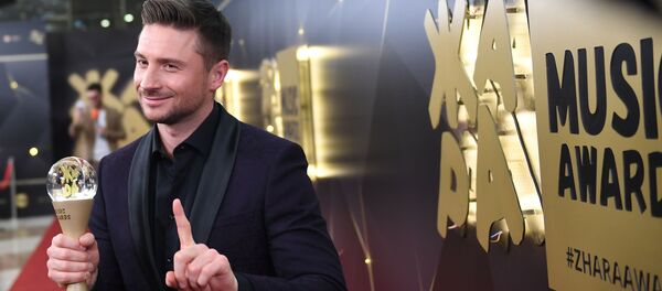 Певец Сергей Лазарев на музыкальной премии Жара Music Awards - Sputnik Молдова