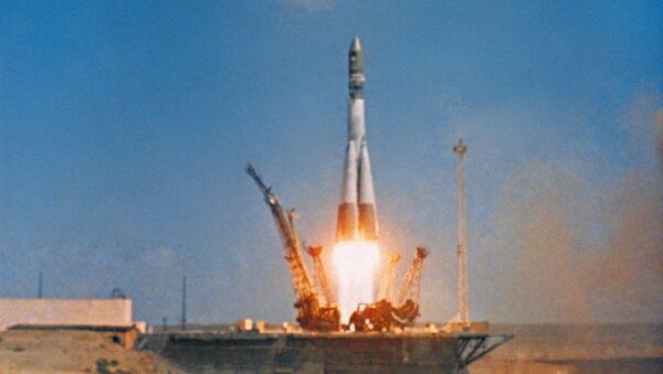 Старт космического корабля Восток-1  - Sputnik Молдова