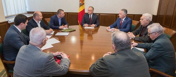 Șeful statului a prezidat ședința Comitetului Național Coordonator Victoria - Sputnik Moldova