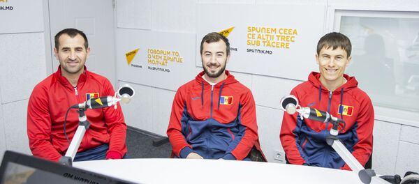 Radu Filat, Petrachii Filip și Ion Ilescu - Sputnik Moldova