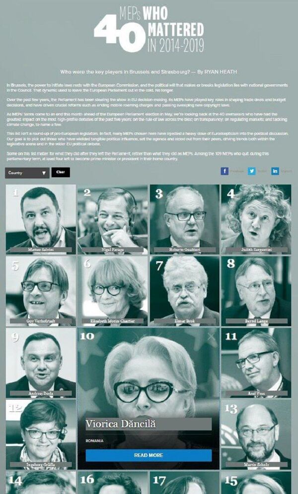 Eveniment în politică: Viorica Dăncilă, recunoaștere majoră la nivel european! Eveniment în politică: Viorica Dăncilă, recunoaștere majoră la nivel european! - Sputnik Moldova-România