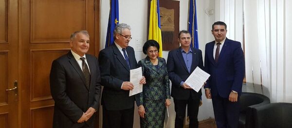 Întâlnire la Ministerul Educației Naționale, România Întâlnire la Ministerul Educației Naționale, România - Sputnik Moldova-România