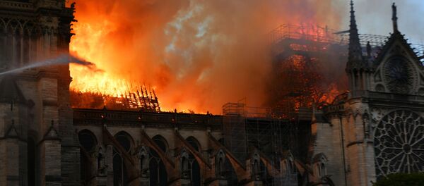 Пожар в соборе Парижской Богоматери - Sputnik Молдова