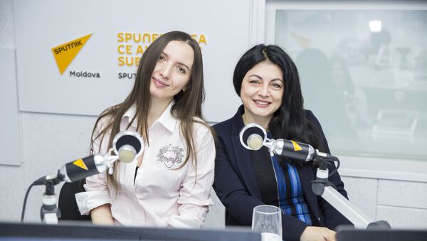 Cristina Costin  și Stela Jemna  - Sputnik Moldova