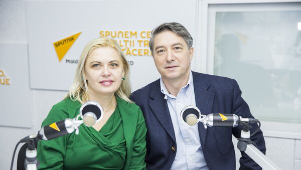 Rodica Picireanu și Simone Frediani - Sputnik Moldova