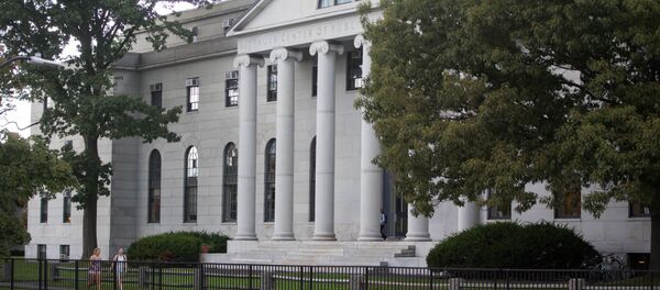 Здание Гарвардского университета в Кембридже, Массачусетсе - Sputnik Молдова