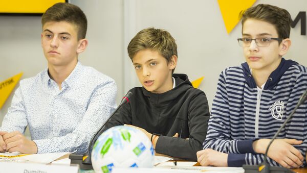 Сборная Молдовы на Footbal for frendship - Sputnik Moldova