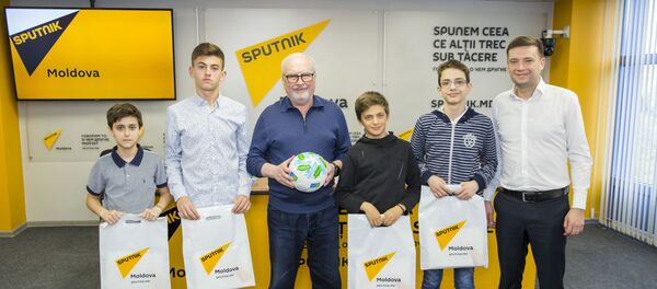 Сборная Молдовы на Footbal for frendship - Sputnik Молдова