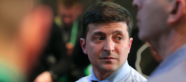 Кандидат в президенты Украины Владимир Зеленский Кандидат в президенты Украины Владимир Зеленский - Sputnik Молдова