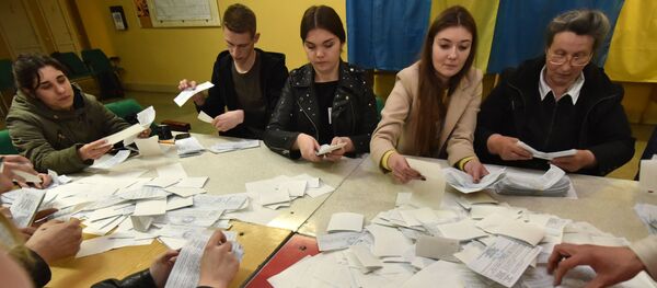 Подсчёт голосов после второго тура выборов президента Украины - Sputnik Moldova-România