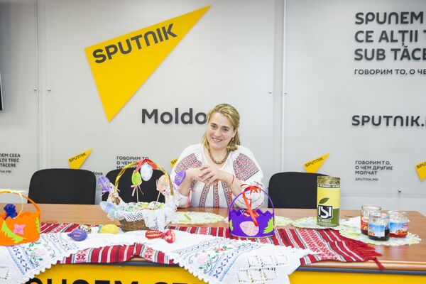 Как готовить пасхальный яйца:  мастер-класс в редакции Sputnik - Sputnik Молдова