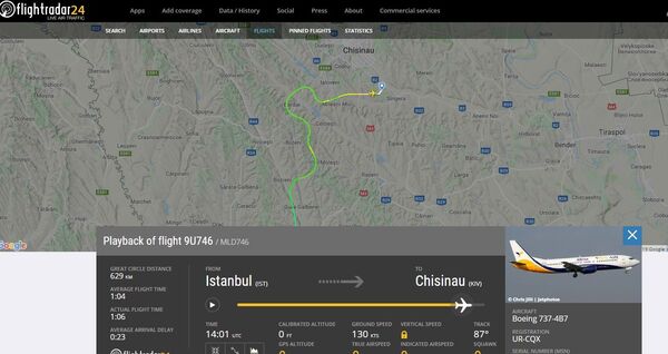Рейс Стамбул-Кишинев: пассажиры думали, что погибнут при посадке - Sputnik Молдова