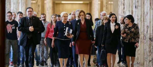 Guvernul României - Sputnik Moldova-România