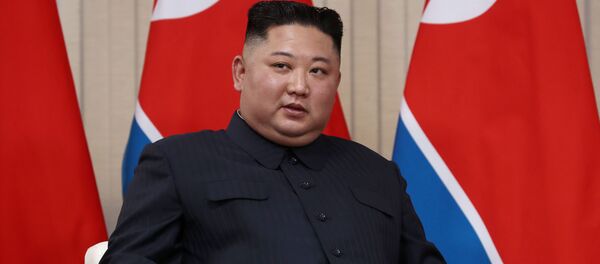 Президент РФ В. Путин встретился с лидером КНДР Ким Чен Ыном Президент РФ В. Путин встретился с лидером КНДР Ким Чен Ыном - Sputnik Moldova-România