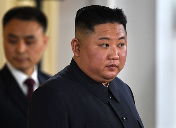 Лидер КНДР Ким Чен Ын в кампусе ДВФУ на острове Русский - Sputnik Молдова