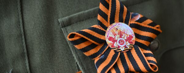 Всероссийская акция Георгиевская ленточка - Sputnik Молдова